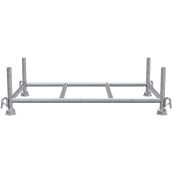 Stackable pallet | 1,50m x 0,87m | galvanised | Filling dimensions: 1.50m x 0.87m x 0.30m